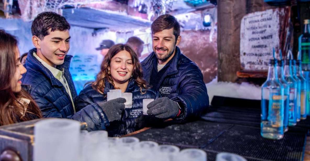 Amsterdam: Icebar Entry Ticket With 3 Drinks - Key Points