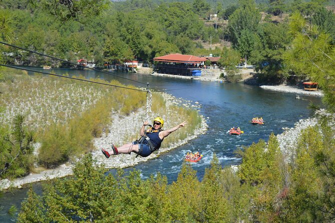 Antalya Rafting, Atv/ Quad Biking & Zipline Combo Adventure - Key Points