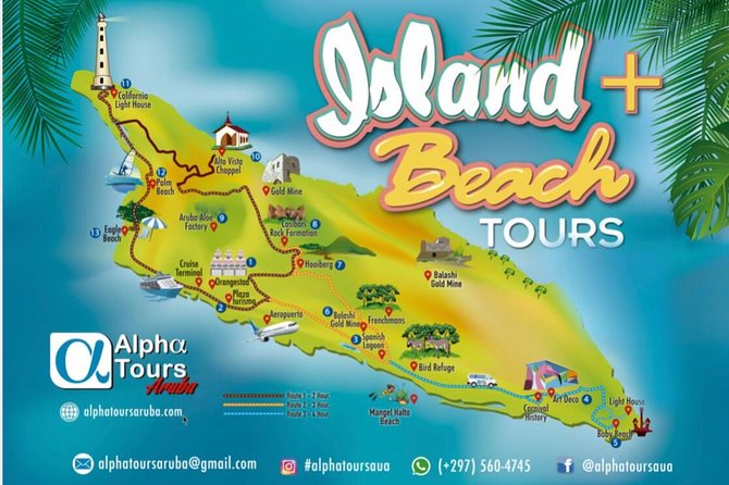 Aruba Full Island Private Tour: 4 Hours - Tour Overview