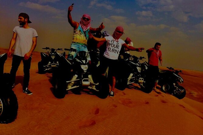 ATV Quad Bike Self-drive In Open Desert With BBQ Dinner And Live Shows - Key Points