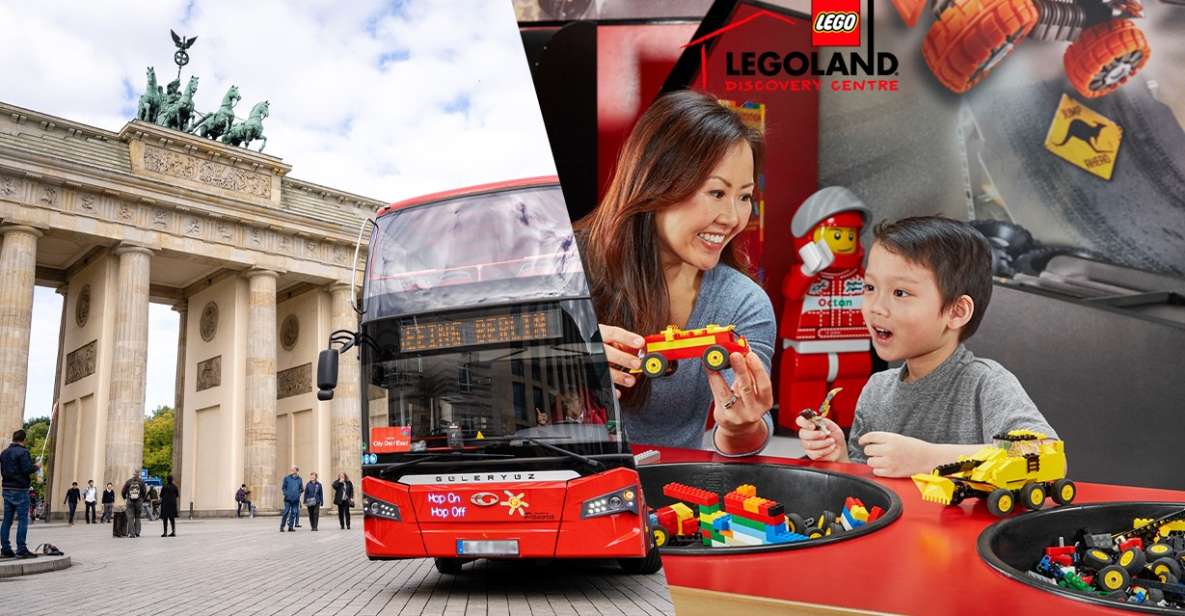 Berlin: Hop-On Hop-Off Bus & LEGOLAND Discovery Centre - Key Points