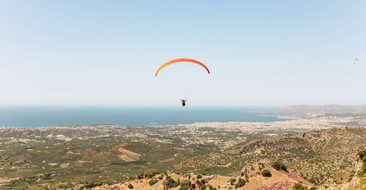 Chania: Paragliding Tandem Flight - Key Points