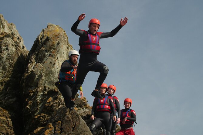 Coasteering on Anglesey - Key Points