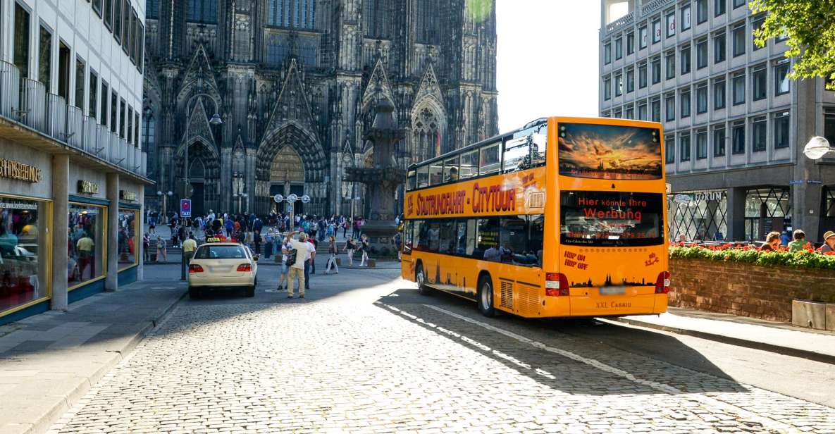 Cologne: 24h Hop-On Hop-Off Sightseeing Bus Ticket - Key Points