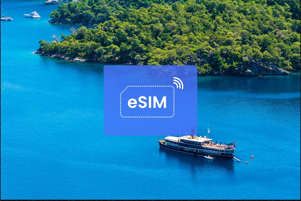 Dalaman: Turkey (Turkiye) / Europe Esim Roaming Mobile Data - Key Points