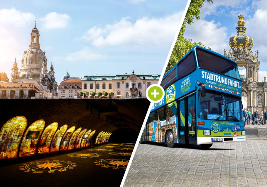 Dresden: 1-Day Hop-On Hop-Off Bus & Fortress Xperience - Key Points