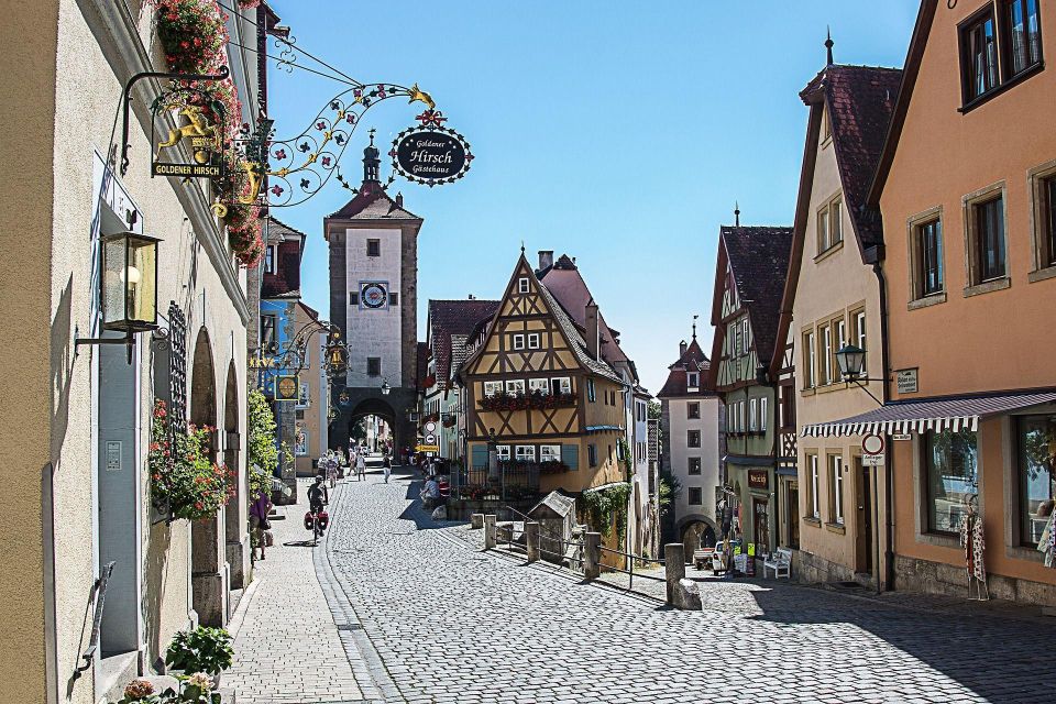 Frankfurt to Rothenburg Private Tour by Public Transport - Key Points