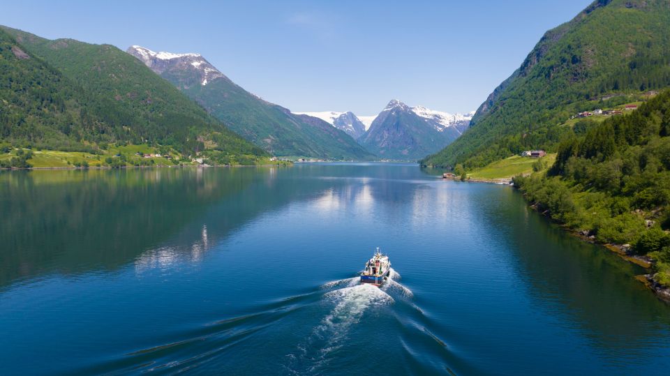 From Fjærland - Fjord Cruise to Balestrand One-Way - Key Points