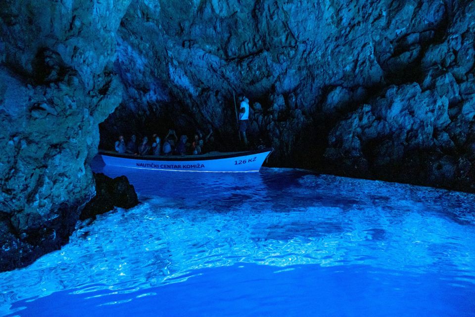 From Milna or Supetar: Magical Blue Cave Island Hopping - Key Points