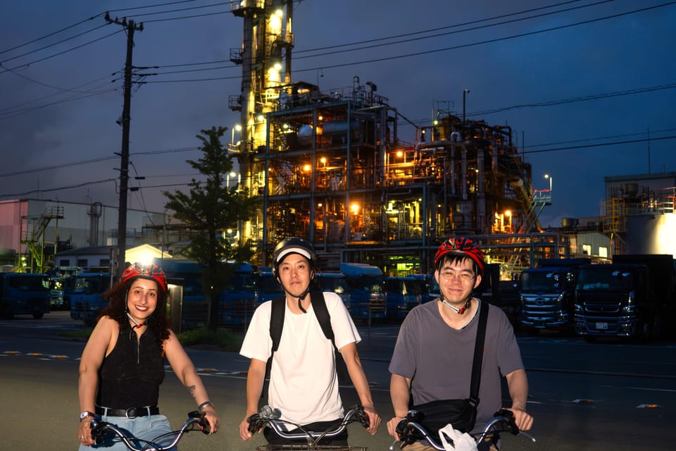 From Tokyo: Keihin Industrial Zone Night Tour by E-Bike - Key Points