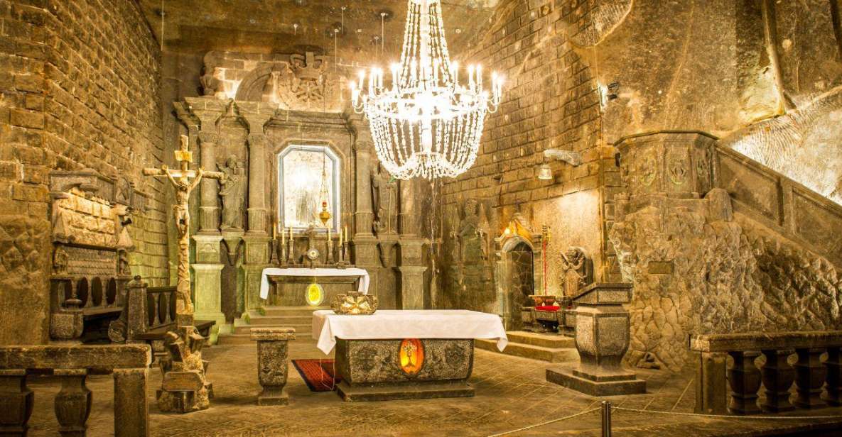 From Warsaw: Guided Tour to Wieliczka Salt Mine and Krakow - Key Points