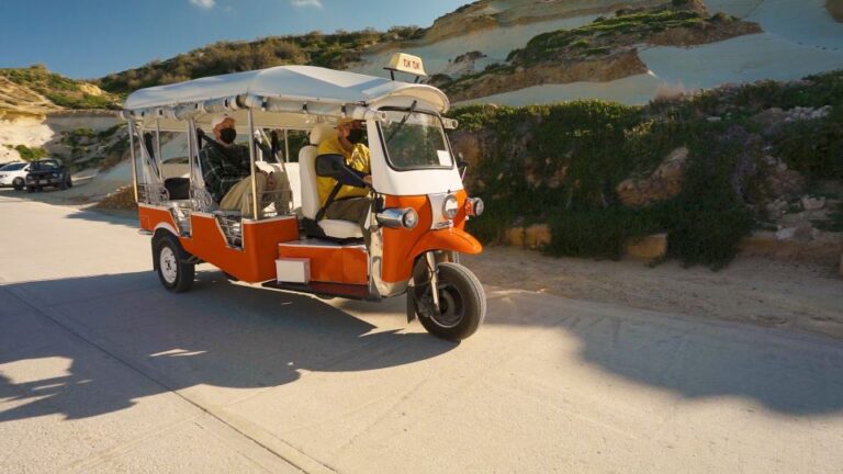 Gozo: 6 Hour Tuk Tuk Tour With Private Chauffeur Key Points