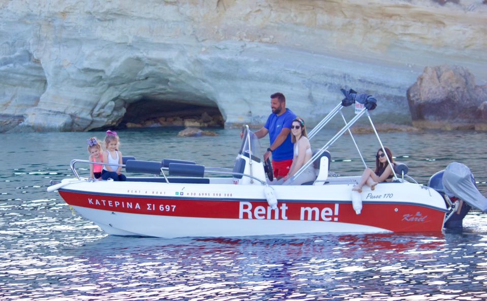 Hersonissos: Rent A Boat Without Licence - Key Points