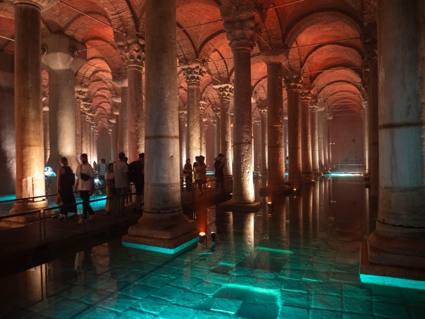 Istanbul: Basilica Cistern Walking Tour With Entry Ticket - Key Points