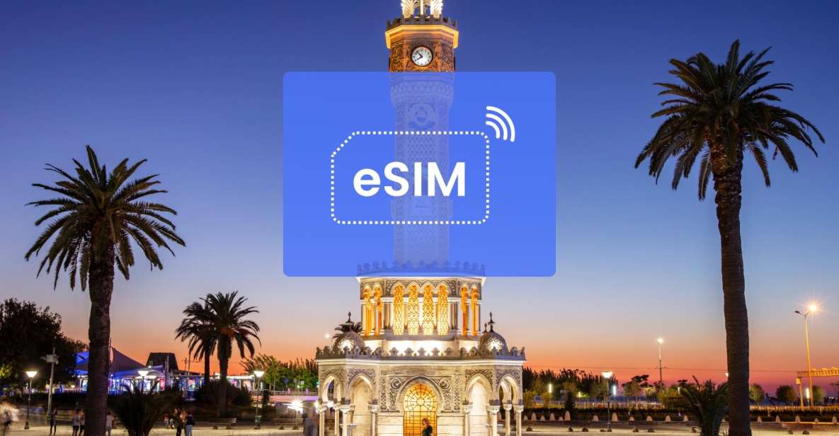 Izmir: Turkey (Turkiye)/Europe Esim Roaming Mobile Data Plan - Key Points