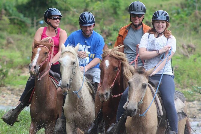 Jungle River Horseback Riding and Zipline Tour Punta Cana - Key Points