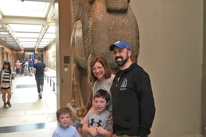 Kid-Friendly Private British Museum Highlights and Walk to Covent Garden London - Key Points