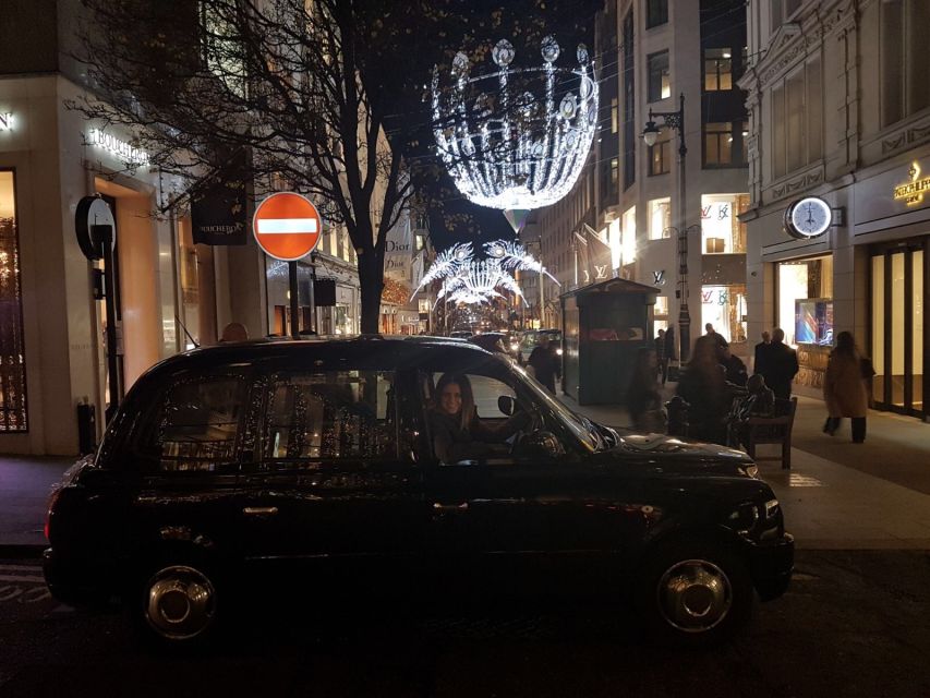 London: Christmas Lights Tour in a Black Cab - Tour Details