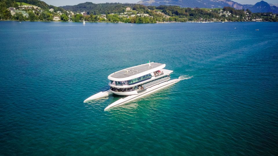 Lucerne: Round-Trip Catamaran Cruise on Lake Lucerne - Key Points