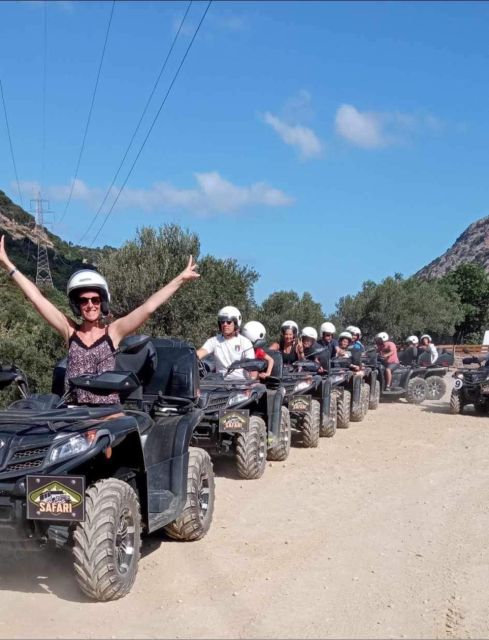 Malia: Off-Road Quad Safari Tour With Lunch and Transfers - Key Points