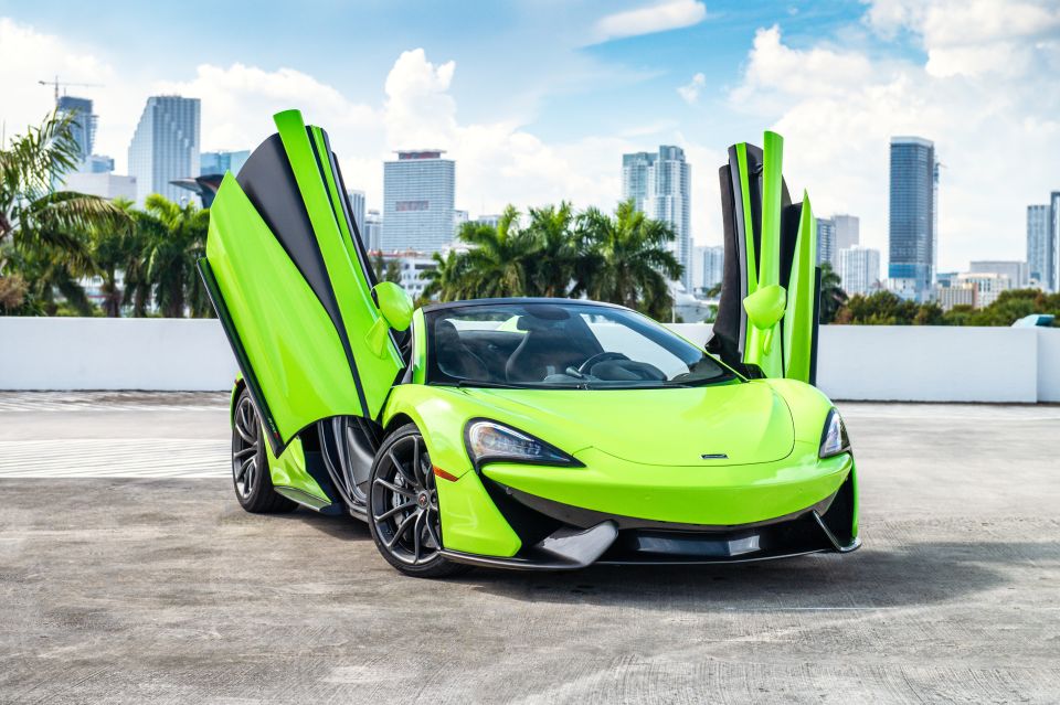 Miami: McLaren 570S Spyder Supercar Driving Tour - Key Points