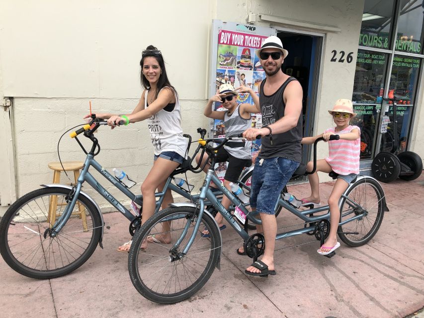 Miami: South Beach Tandem Bike Rental - Key Points