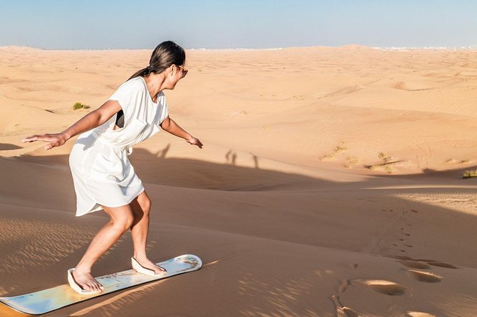 Morning Desert Safari With Quad Bike, Sand Boarding and Camel Ride - Key Points