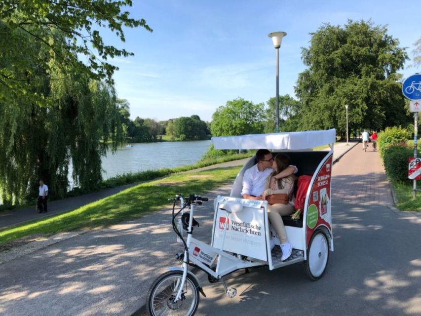 Münster: Private City Rickshaw Picnic Tour - Key Points