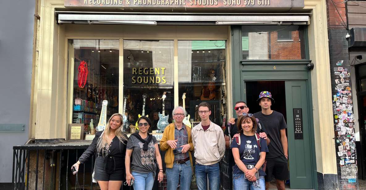 Music Walking Tour of Londons Soho - Key Points