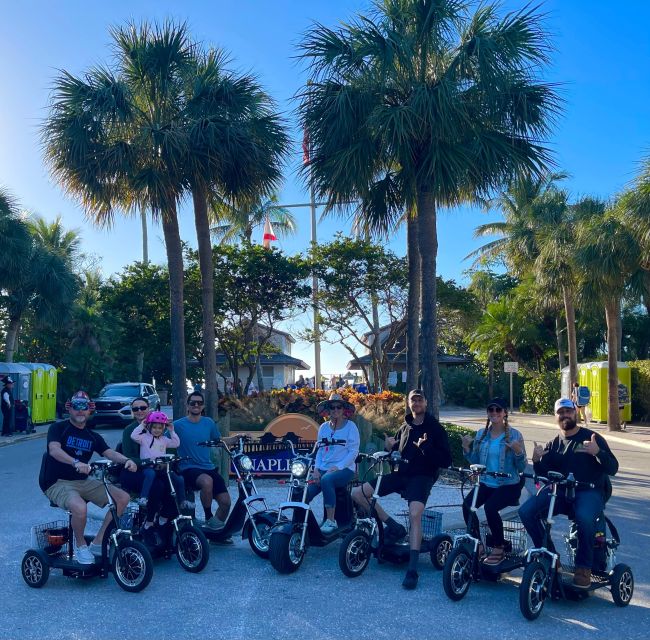 Naples Florida: Downtown Electric Trike Tour - Key Points