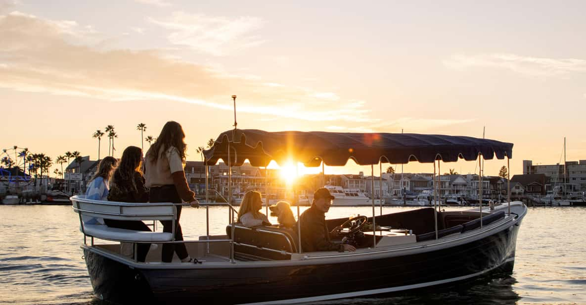 Newport Beach: Electric Boat Rental - Key Points