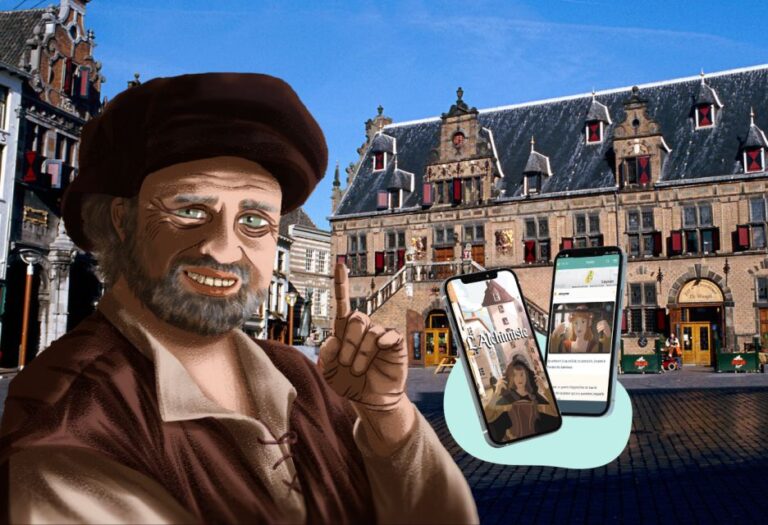 Nijmegen: The Alchemist Outdoor Escape Game Via Smartphone Narrative And Gameplay