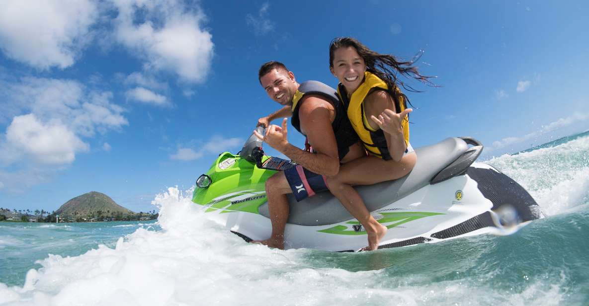 Oahu: Tandem Jet Ski Adventure on Maunalua Bay - Key Points