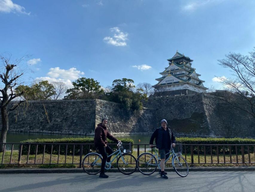 Osaka: Guided City Highlights Bike Tour With Lunch - Key Points