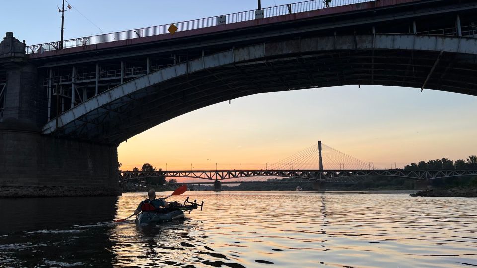 Packrafting Kayaking Guided Tour Vistula River Warsaw Poland - Key Points