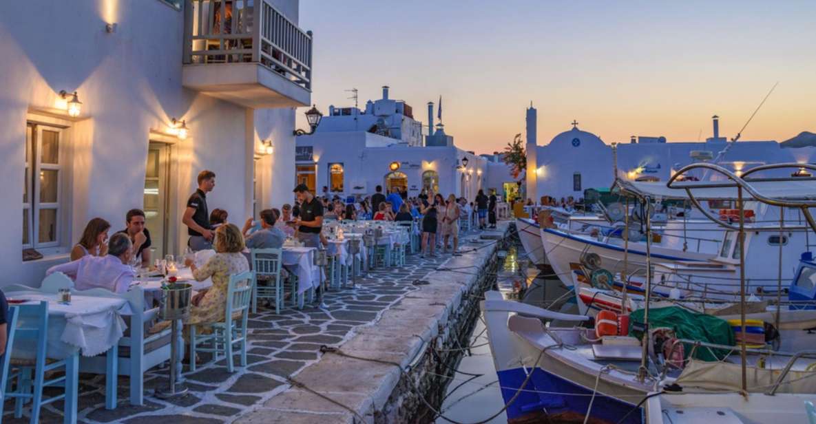 Paros: Private Sunset Highlights MiniVan Tour - Key Points