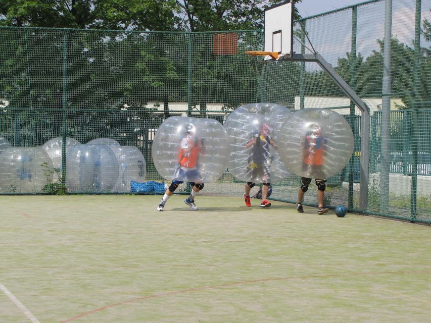 Prague: Bubble Football, Zorbing Football - Key Points