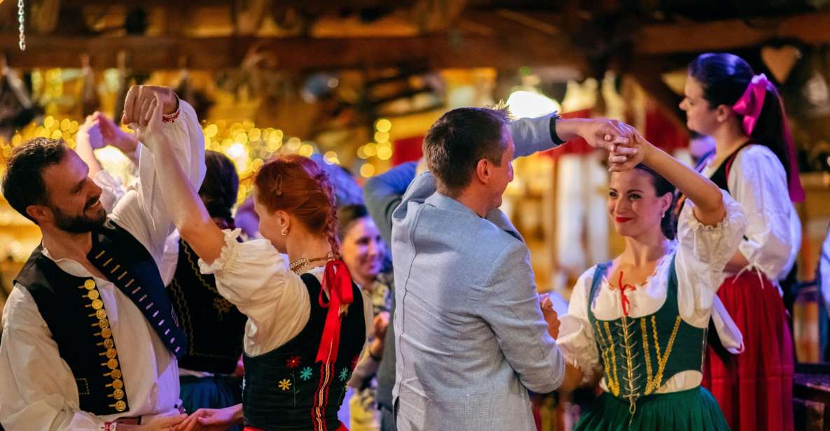 Prague: Folkloric Dinner Show With Unlimited Drinks - Key Points