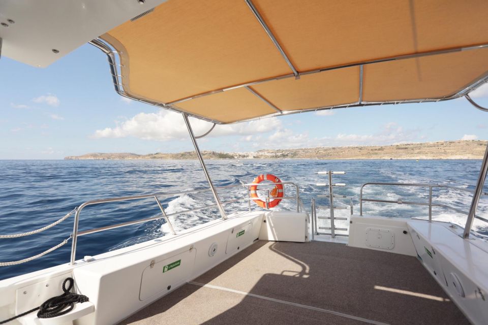 Private Boat Trips,Comino, Blue Lagoon, Crystal Lagoon& Gozo - Key Points