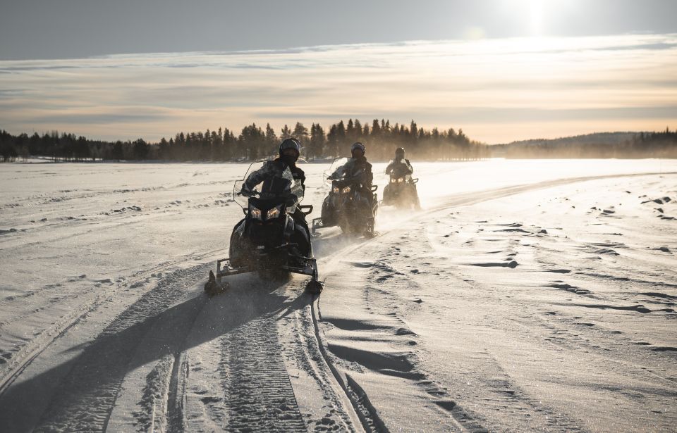 Rovaniemi: Electric Snowmobile Safari Tour With Ice Fishing - Key Points