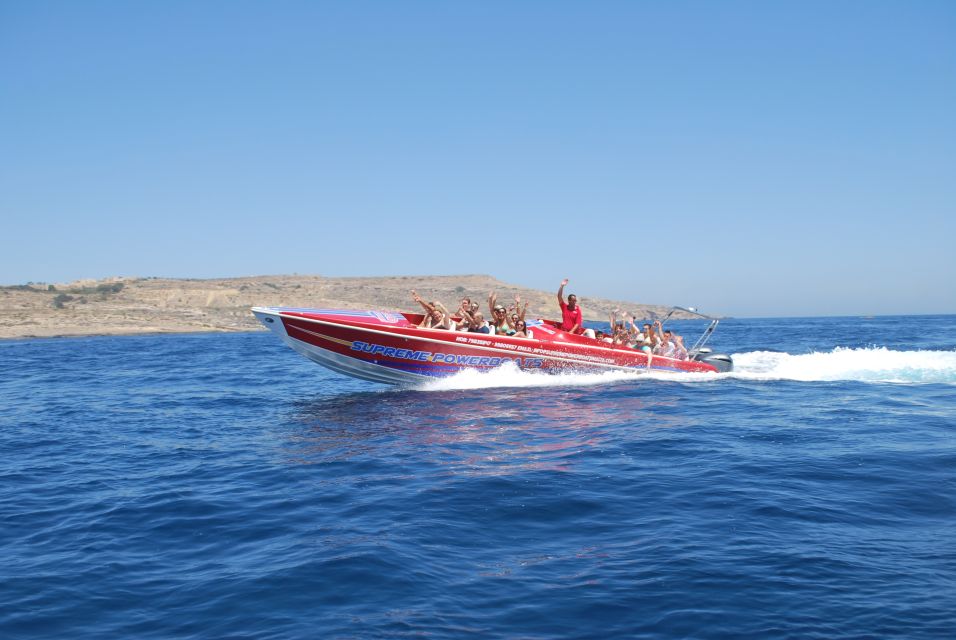 Sliema: Powerboat Trip to Gozo With Caves and Island Stop - Key Points