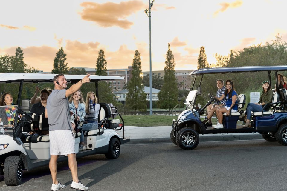 Tampa: Night of Lights Tour by Electric Golf Cart - Key Points