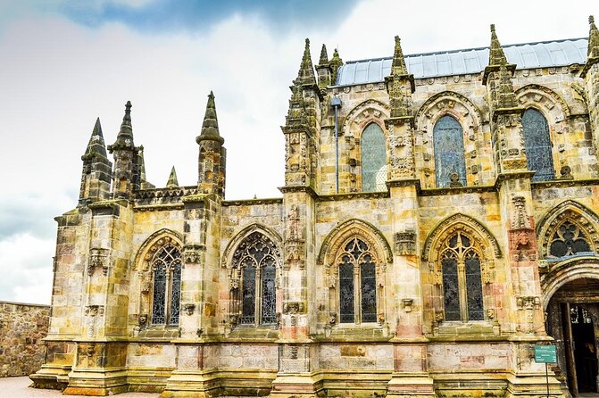 The Royal Military Tattoo Edinburgh City Tour Rosslyn Chapel and Dinner - Key Points