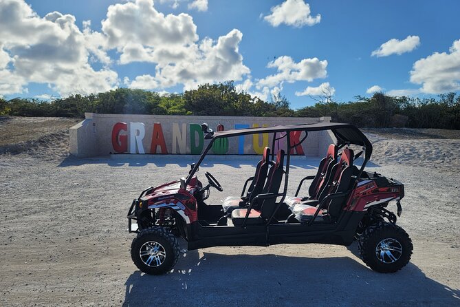 Trail Master UTV, 4 Seater - Grand Turk - Key Points