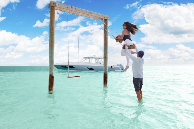 Visit the Ocean Swings! Full Day Harbour Island Private Boat Tour - Key Points