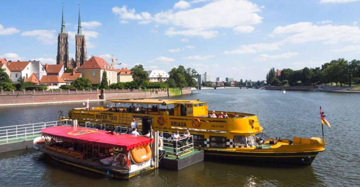 Wrocław: Long City Walk and River Cruise - Key Points