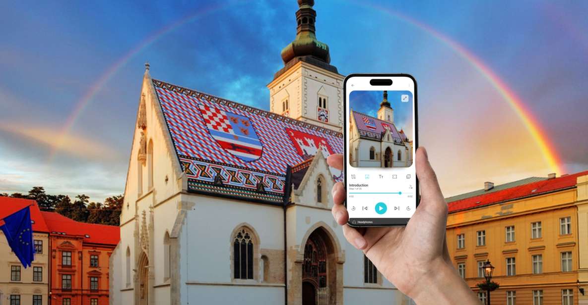 Zagrebs Old Town: Walking In-App Audio Tour(ENG) - Key Points