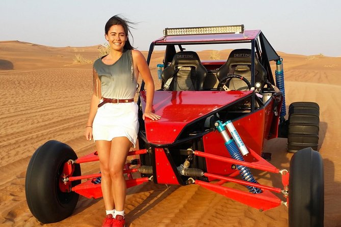 1-Hour Dunes Buggy Self-drive, Camel Riding, Sand Boarding In Red Desert Dunes - Tour Overview