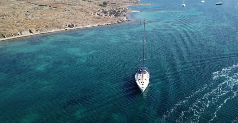 6 Hours Tour To Delos And Rhenia Islands With Sailing Yacht Tour Overview