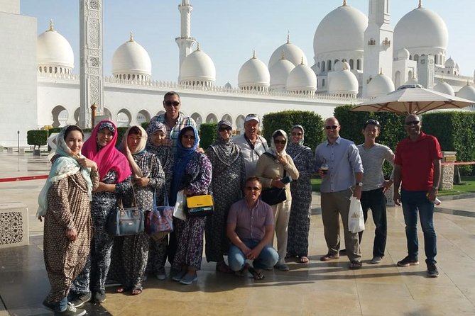 Abu Dhabi Tour From Dubai With Guide, Grand Mosque, Heritage - Tour Overview